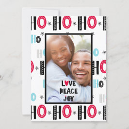 Festividades Cartão de Natal de Foto Moderno - Dodles Escandina