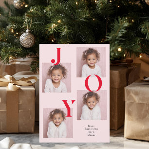 Festividades Cartão de Natal de Fotografia de JOY Moderno   Ver