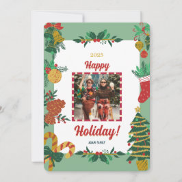 Festividades Cartão de Natal de Fotos Feliz Natal