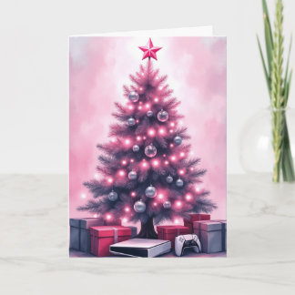 Festividades Cartão de Natal de Gamer Fabuloso