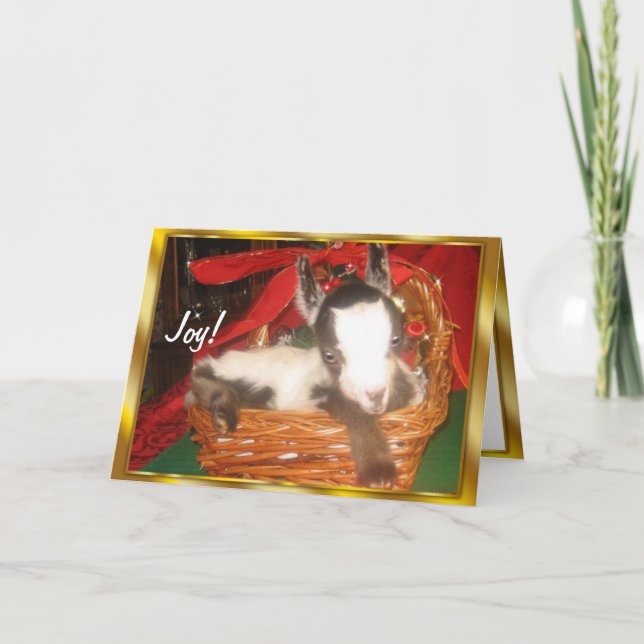 Festividades Cartão de Natal de Gato Bastante (Frente)