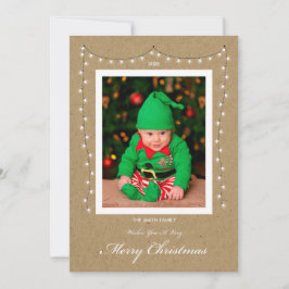 Festividades Cartão de Natal de Imagem de Cerveja Flat