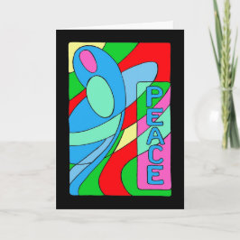 Festividades Cartão de Natal de Madonna da paz