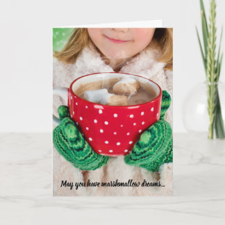 Festividades Cartão de Natal de Marshmallow Dreams & Hot Chocol