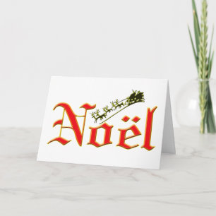 Festividades Cartão de Natal de Noel e Papais noeis