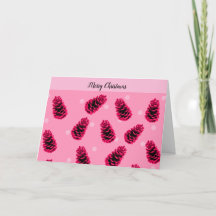 Cartão de Natal de Pinhas Rosa