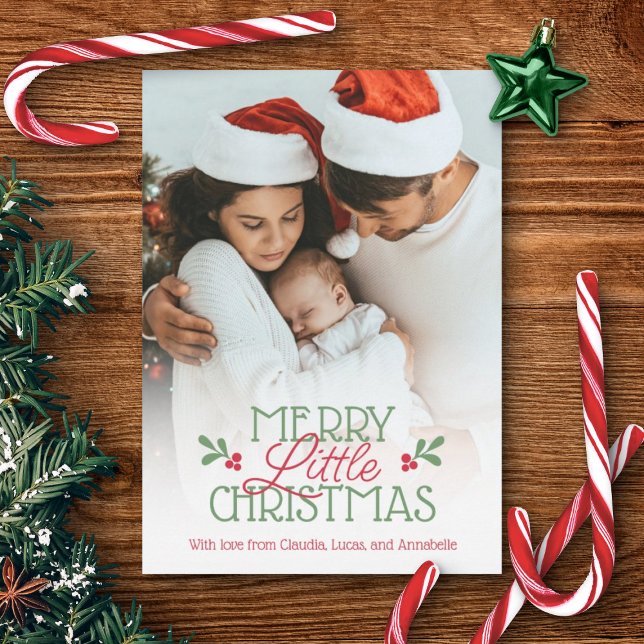 Festividades Cartão de Natal de primeira Feliz do bebê (Criador carregado)
