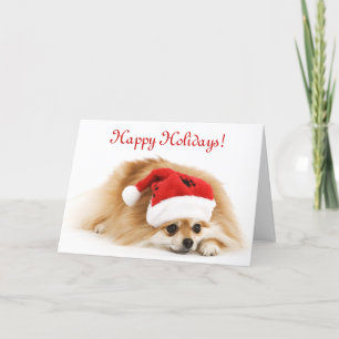 Festividades Cartão de Natal de Puppy