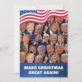Festividades Cartão de Natal de Trump