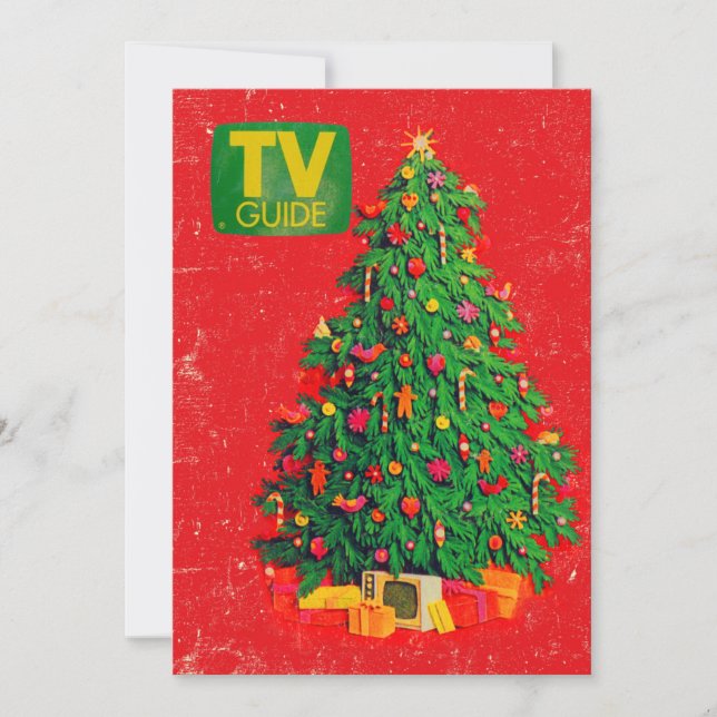 Festividades Cartão de Natal de TV (Frente)