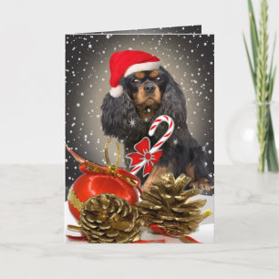 Festividades Cartão de Natal descuidado do rei Charles