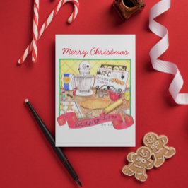 Festividades Cartão de Natal do amor da troca