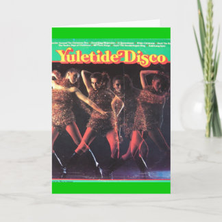 Festividades Cartão de Natal do cobrir gravado de vinil