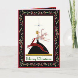 Festividades Cartão de Natal do Fashionista