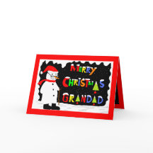 Cartão de Natal do Grandad