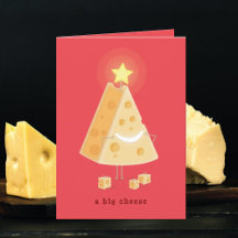Cartão de Natal do Grande Queijo