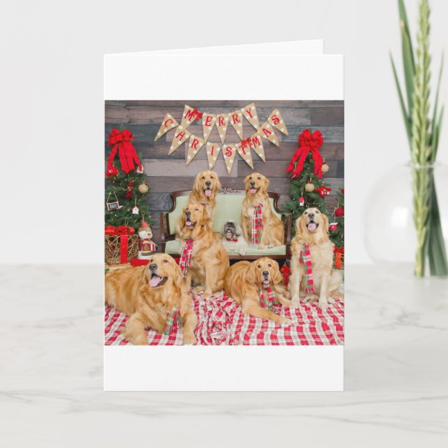 Festividades Cartão de Natal do grupo de Prada (Frente)