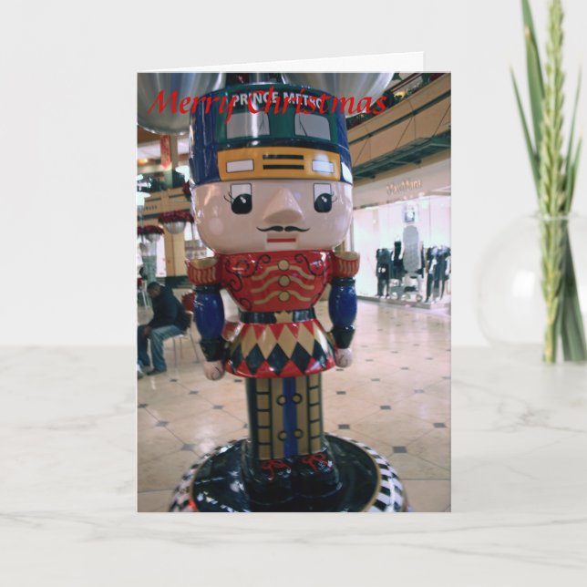 Festividades Cartão de Natal do Nutcracker (Frente)