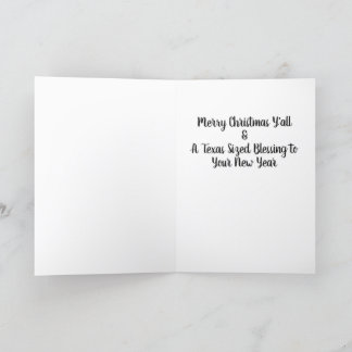 Festividades Cartão de Natal do Orgulho Texas