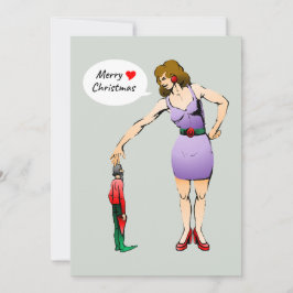 Festividades Cartão de Natal do Pequeno Elfo