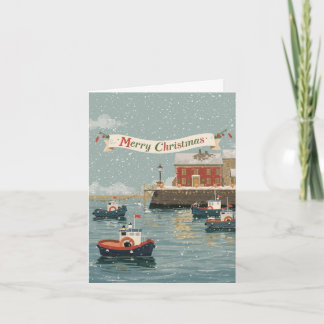 Festividades Cartão de Natal do Porto de Salvamento