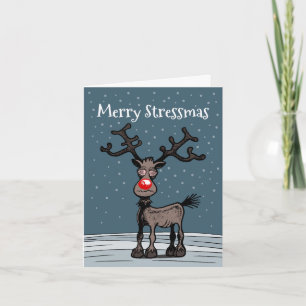Festividades Cartão de Natal do Rudolph