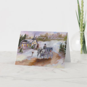 Festividades Cartão de Natal do Winters Dream