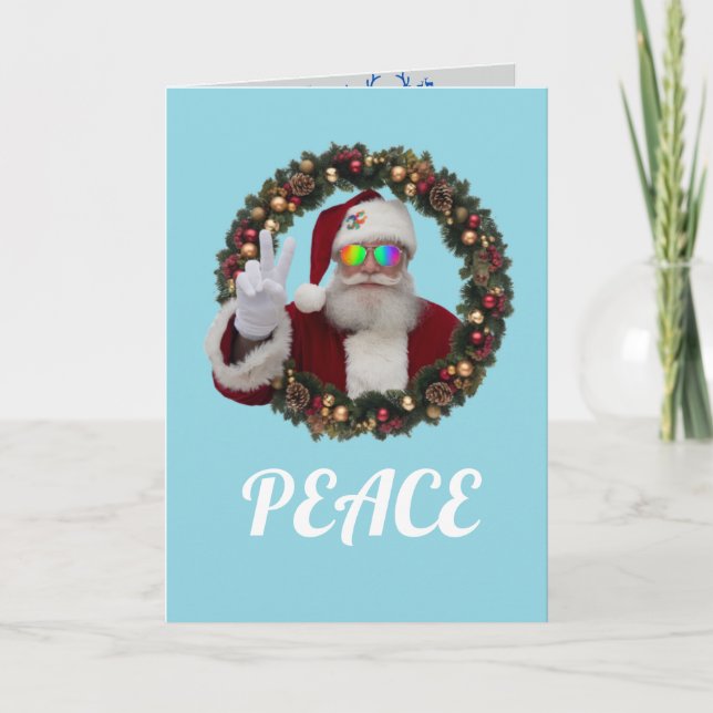 Festividades Cartão de Natal Dobrado (Frente)