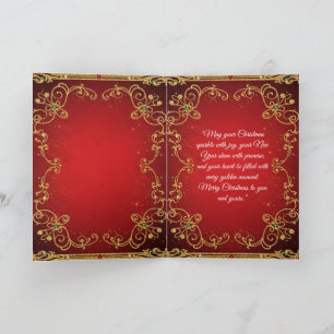 Festividades Cartão de Natal Dobrado