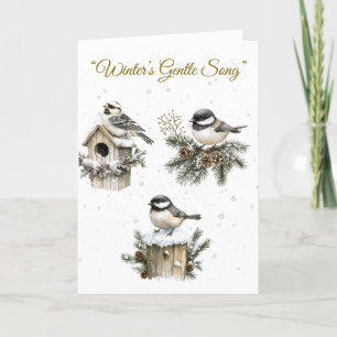 Festividades Cartão de Natal Dobrado - Cartão de Esplendor Vito