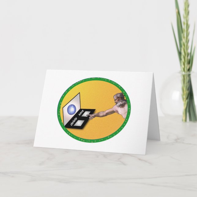 Festividades Cartão de Natal (economias contra o tema da (Frente)