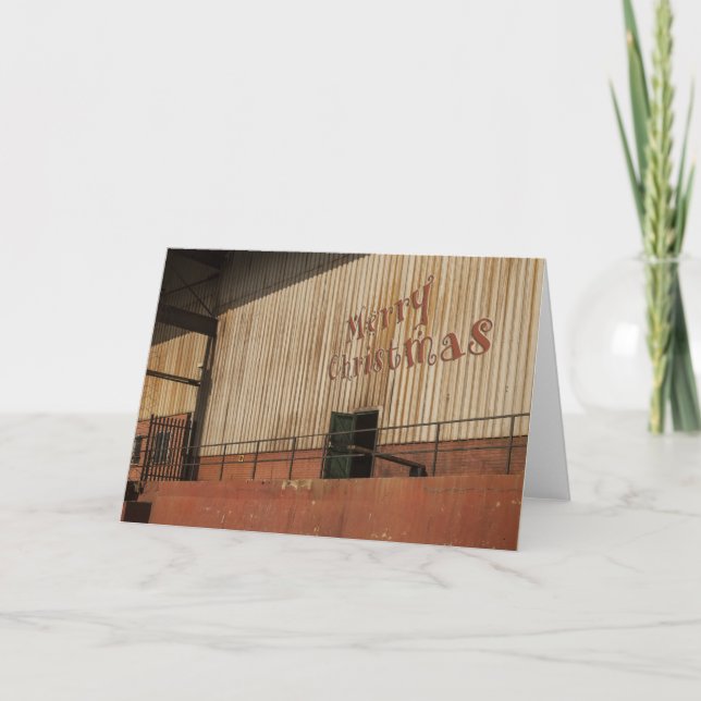 Festividades Cartão de Natal engraçado (Frente)