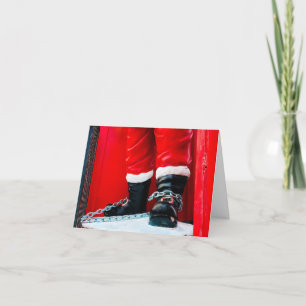 Festividades Cartão de Natal Engraçado Atrasado