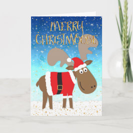 Festividades Cartão de Natal Engraçado - Feliz Christmose