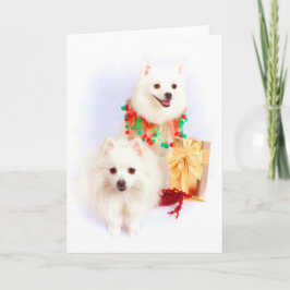 Festividades Cartão de Natal Eskimo Americano