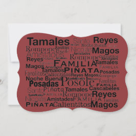 Festividades Cartão de Natal espanhol