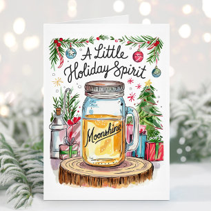 Festividades Cartão de Natal Espírito de Férias Moonshine