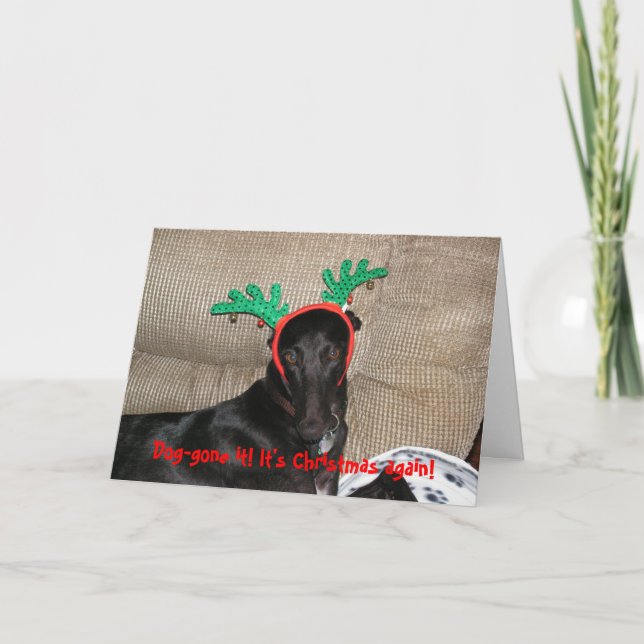 Festividades Cartão de Natal extravagante (Frente)