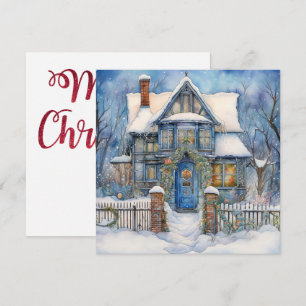 Festividades Cartão de Natal Feliz