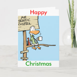 Festividades Cartão de Natal Feliz para o Controlo de Tráfego A
