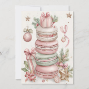 Festividades Cartão de Natal Festivo e Elegante Personalizado