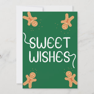 Festividades Cartão de natal Flat do Sweet Wish