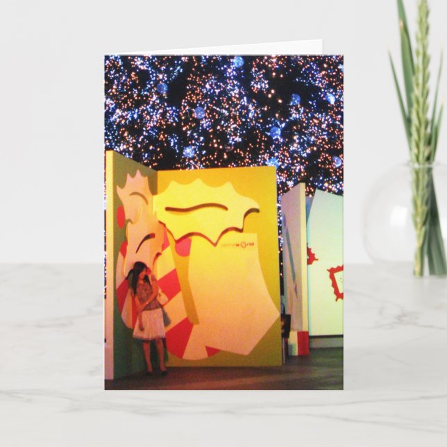 Festividades Cartão de Natal Gigante em Bangkok, Tailândia (Frente)