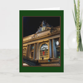 Festividades Cartão de Natal 'Grand Central Christmas' - Em Bra