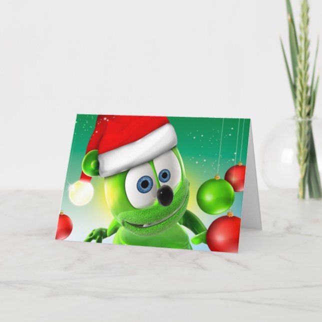 Festividades Cartão de Natal Gummibär (Frente)