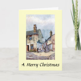 Festividades Cartão de Natal - Hawkshead, Cumbria