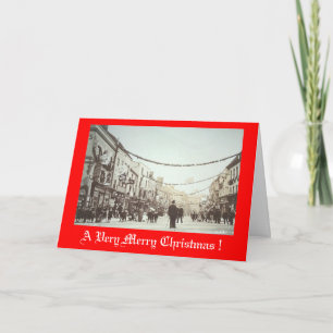 Festividades Cartão de Natal, High Street, Stratford-on-Avon