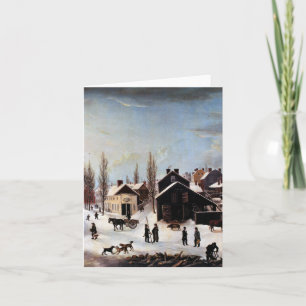 FESTIVIDADES CARTÃO DE NATAL HISTÓRICO DE BROOKLYN