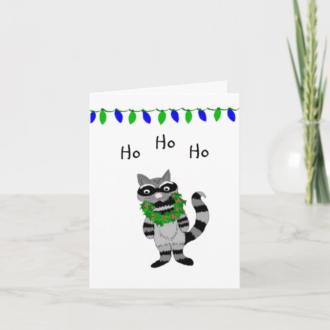 Festividades Cartão de Natal Humorístico (Frente)