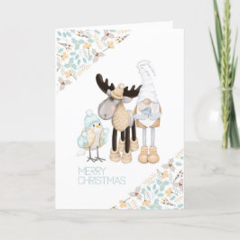 Festividades Cartão de Natal inspirado na Escandinávia. Hygge E